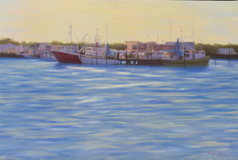 Fishermans wharf 50x76cm $600